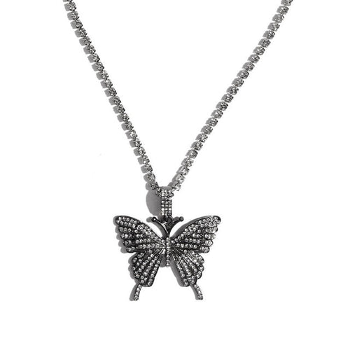 Load image into Gallery viewer, Butterfly Pendant Necklace
